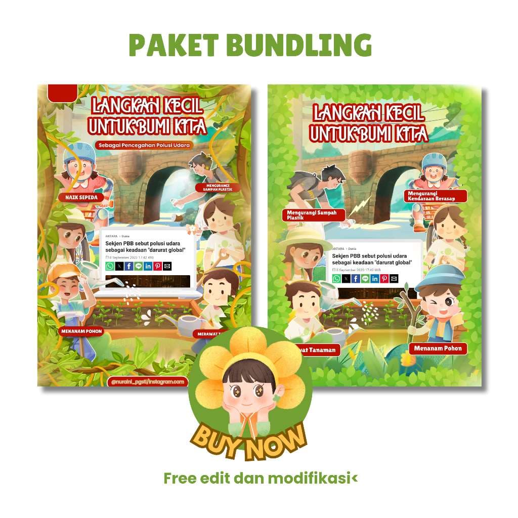 Paket Bundling | Poster Lingkungan