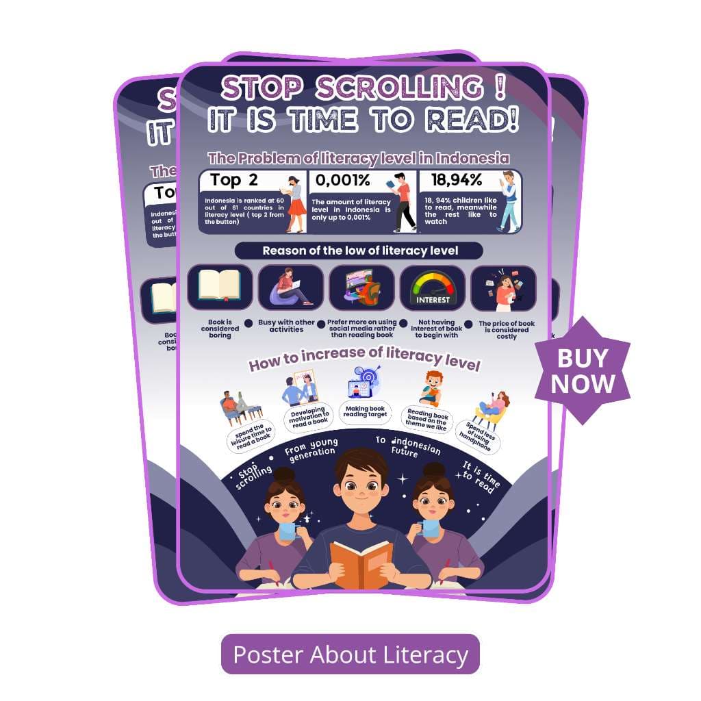 Poster Tema Literasi & Reading