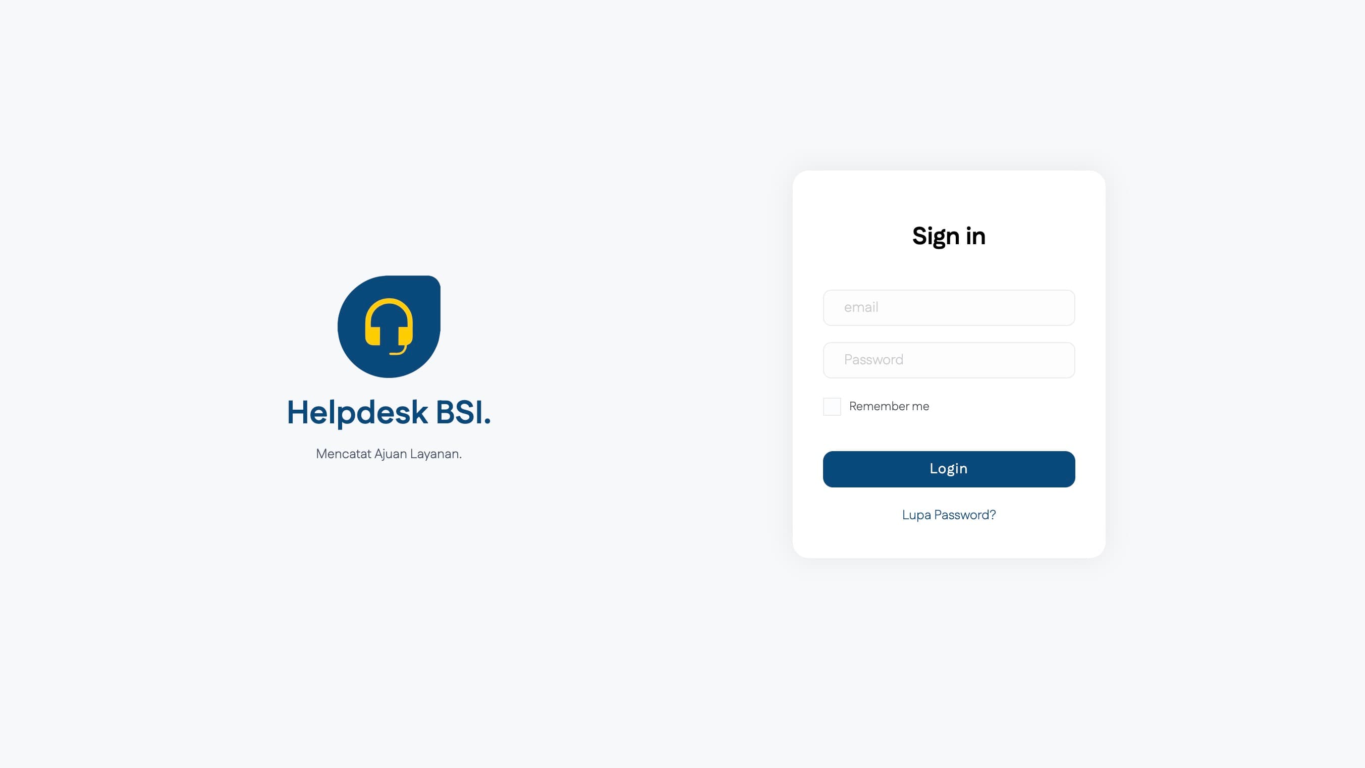 BSI Helpdesk